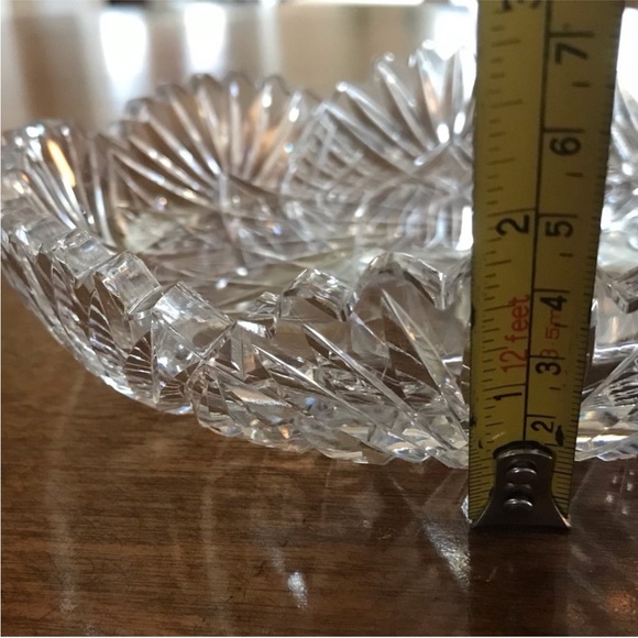 American Brilliant Cut Glass Dish - Picture 5 of 5